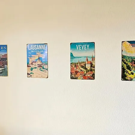 Bedrooms Floor With Beautiful View Homestay Lausanne